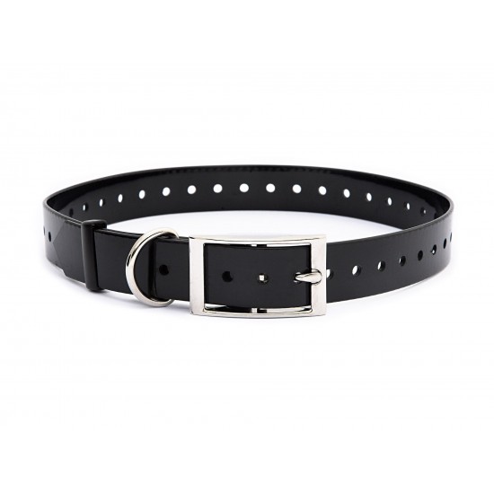 Zgarda din plastic cu ochi, negru - 25 mm x 85 cm20 mm x 55 cm