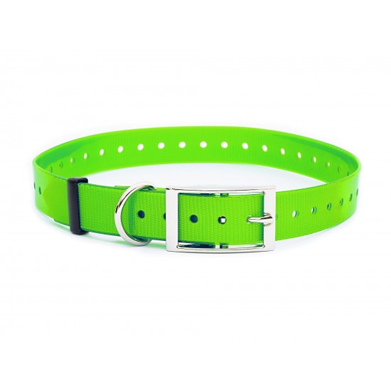 Zgarda din plastic cu ochi, verde - 20 mm x 55 cm20 mm x 55 cm
