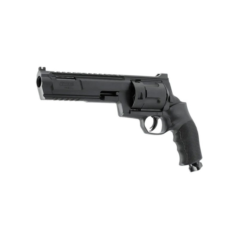 Pistol paintball cu bile de cauciuc/vopsea/creta Umarex T4E TR 68 Gen2, Cal .68, negru, 16 jouli
