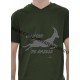 Tricou Vanator de gazele - kaki