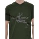 Tricou Deer with it ! - kaki