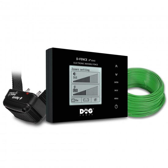 Gard invizibil electronic d-fence 6th SENSE - negru