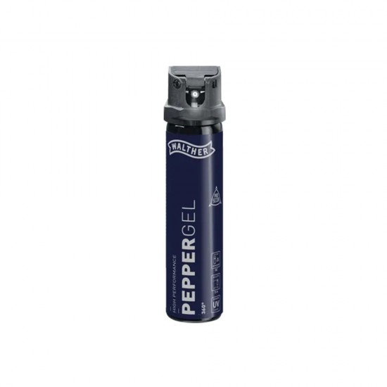 Spray paralizant cu piper Walther ProSecur Gel 2.2039, 5 m, 85 ml, unghi pulverizare 360°