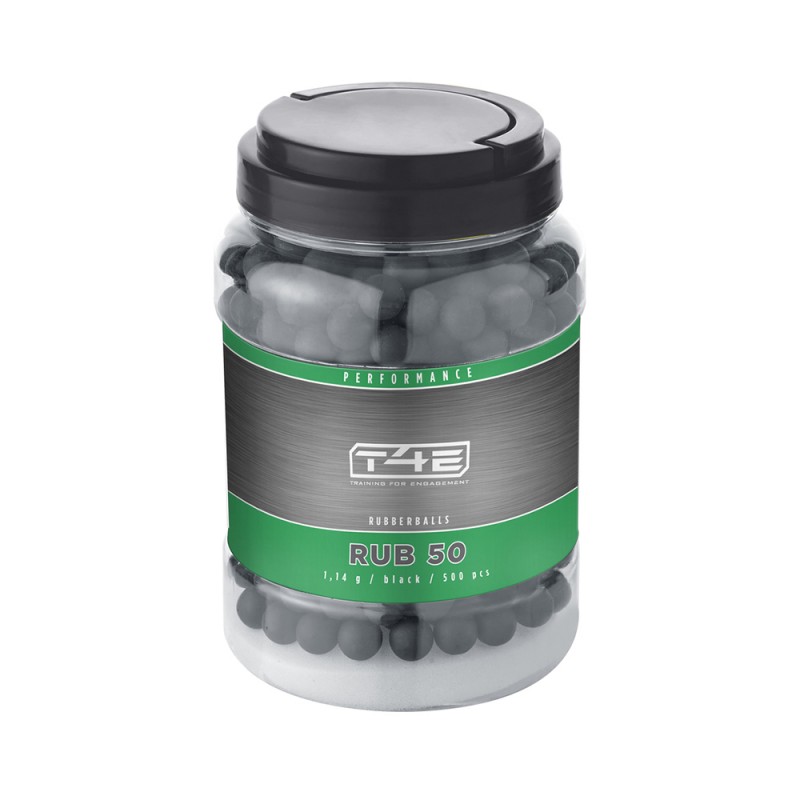 Bile de cauciuc Umarex T4E Performance RUB 50, cal. .50, 1.14 g, 500 bucati