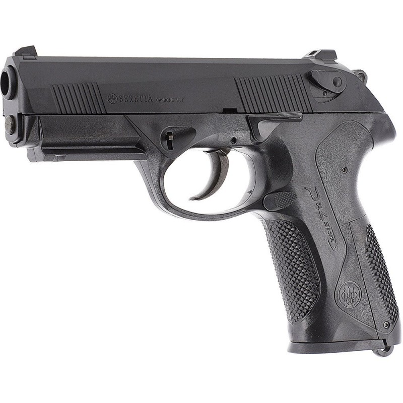 Pistol airsoft cu arc Beretta Px4 Storm, bile plastic, BB 6 mm, 0.5 jouli, negru