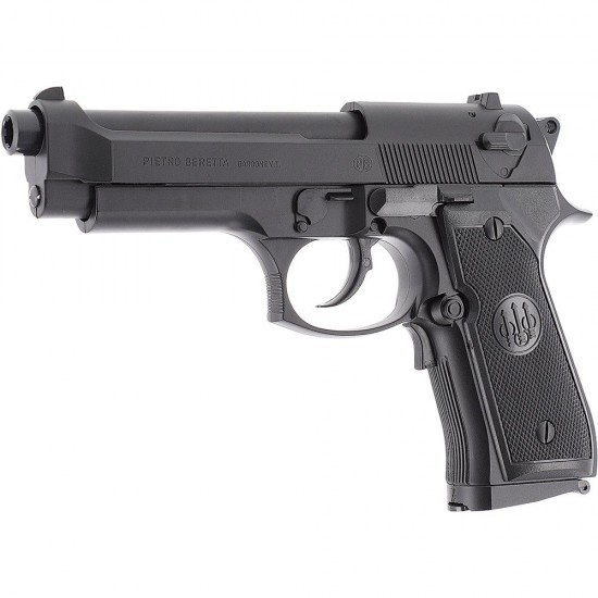 Pistol airsoft electric Beretta MOD. 92 FS, AEG, bile plastic, BB 6 mm, 0.5 jouli, negru