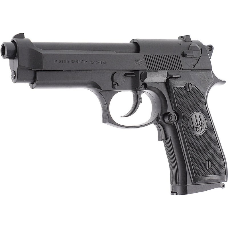 Pistol airsoft electric Beretta MOD. 92 FS, AEG, bile plastic, BB 6 mm, 0.5 jouli, negru