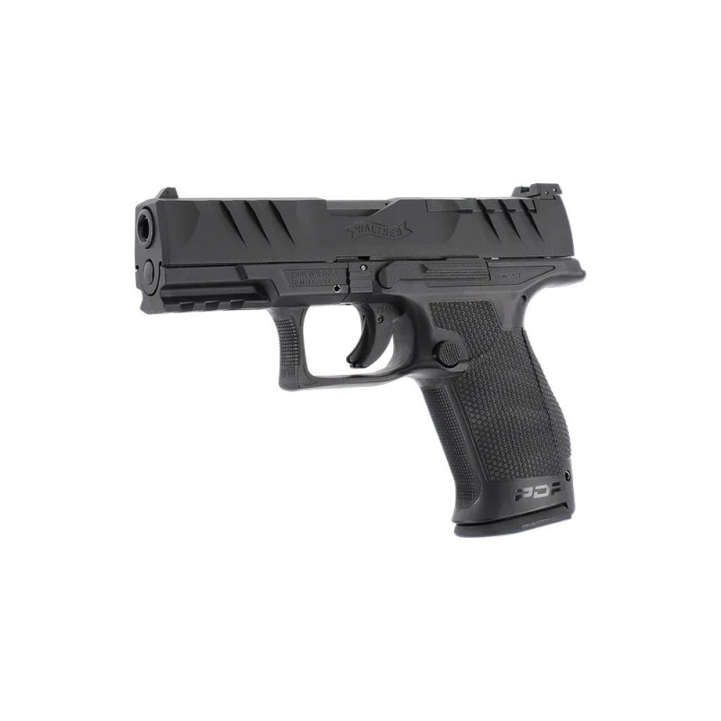 Pistol airsoft cu bile de plastic Walther PDP Compact 4 inch, BB 6 mm, 1 jouli