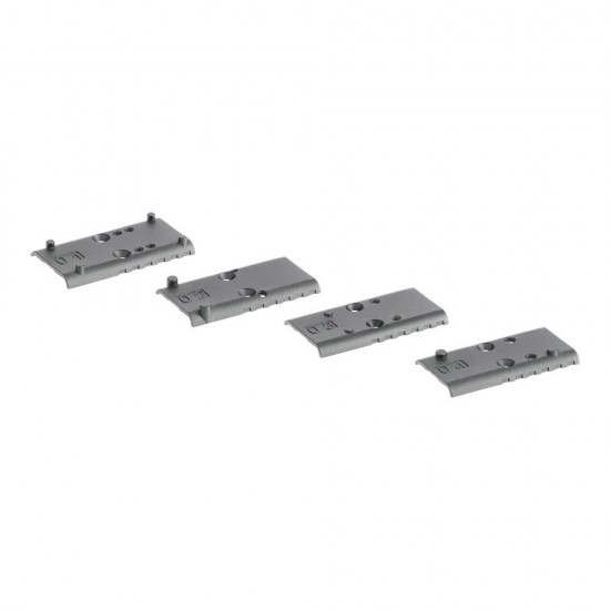 Adaptoare montura dispozitive de ochire pentru GLOCK 17 Gen5 MOS, 4 placi