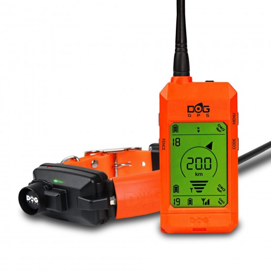 DOGtrace GPS X25B - Sistem de Urmărire cu Guler Beeper pentru Câini de Vânătoare