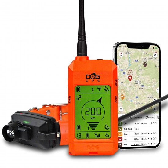 Dogtrace GPS X30B - Sistem Avansat de Localizare GPS pentru Câini de Vânătoare
