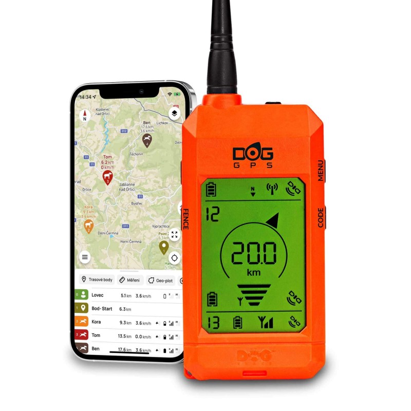 Receptor - dispozitiv portabil pentru DOG GPS X30