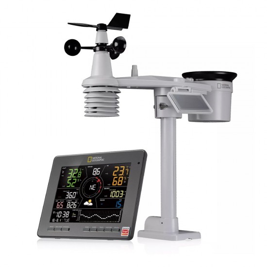 Statie meteo 7 in 1 National Geographic Smart Tuya 9080700, IoT