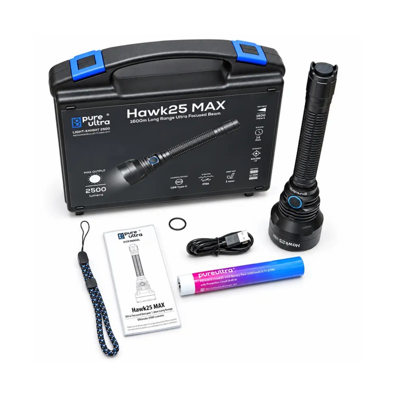 Pureultra Hawk25 MAX set de bază, Lanternă pentru Vânătoare