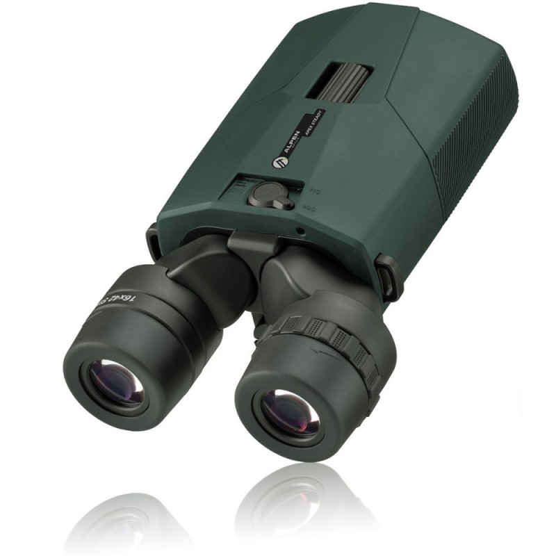 Binoclu Alpen Optics Apex Steady 14x42 HD cu stabilizator de imagine