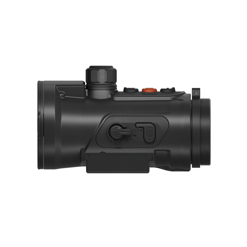 ThermTec Hunt 650L - Camera termoviziune Clip-On si Monocular cu Telemetru