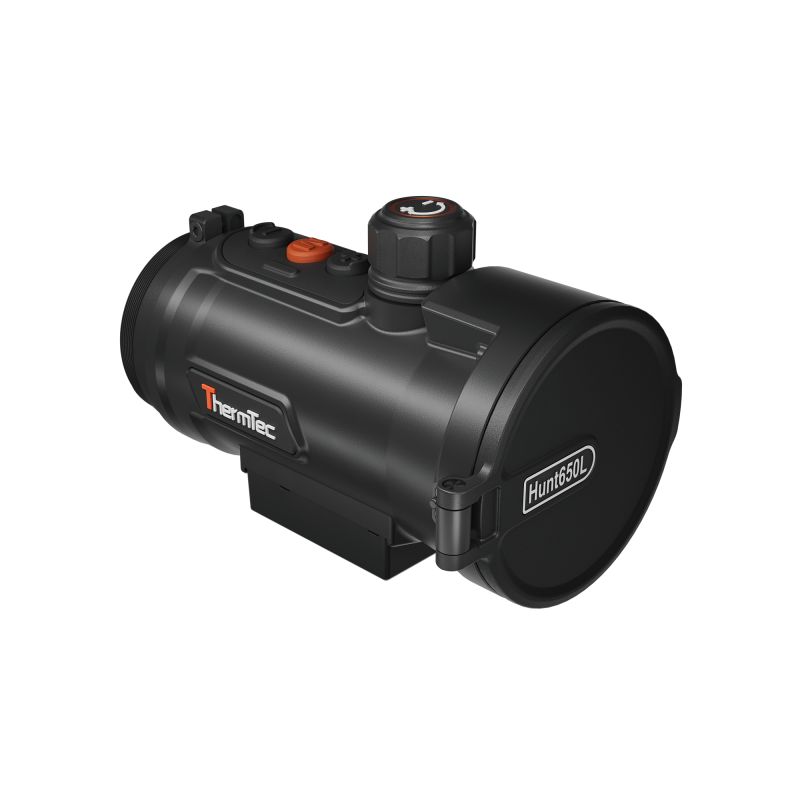 ThermTec Hunt 650L - Camera termoviziune Clip-On si Monocular cu Telemetru
