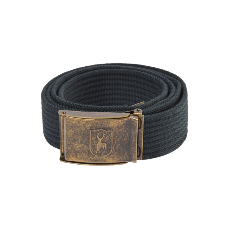 Curea Deerhunter Canvas 130cm - Negru Antracit