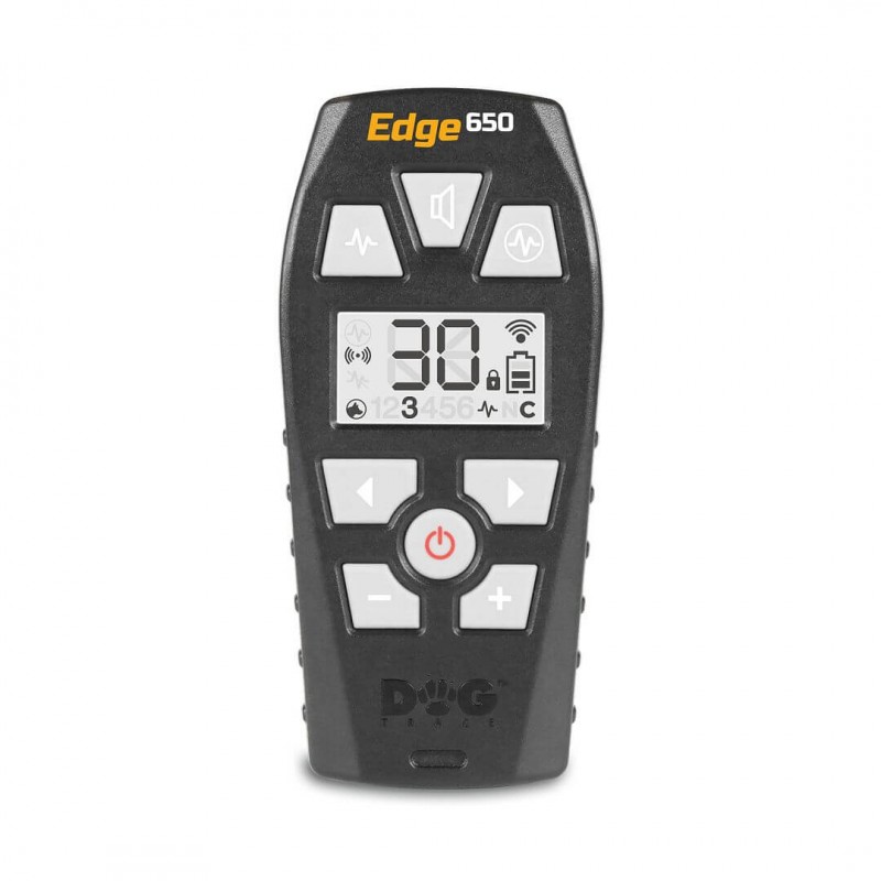 Dogtrace D-Control Edge 650 – zgardă electronică de dresaj pentru câini, rază 650 m, vibrații, sunet, impuls reglabil și booster