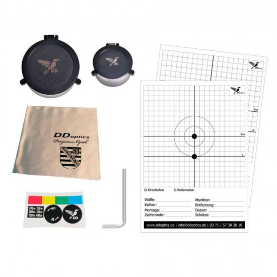 Luneta cu punct rosu DDoptics DDMP V6 5-30x56 Long Range tac-A MRAD iPoint 