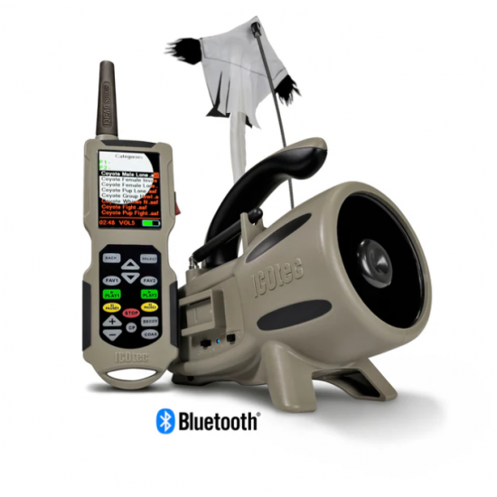 Chematoare ICOtec Nomad Plus + Atrapa + Bluetooth 165 sunete