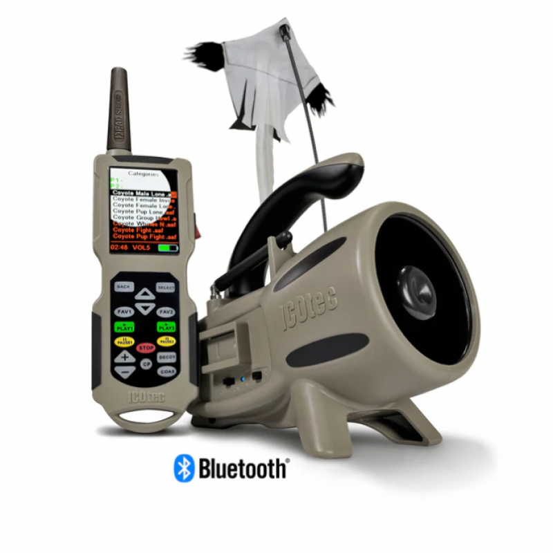 Chematoare ICOtec Nomad Plus + Atrapa + Bluetooth 165 sunete