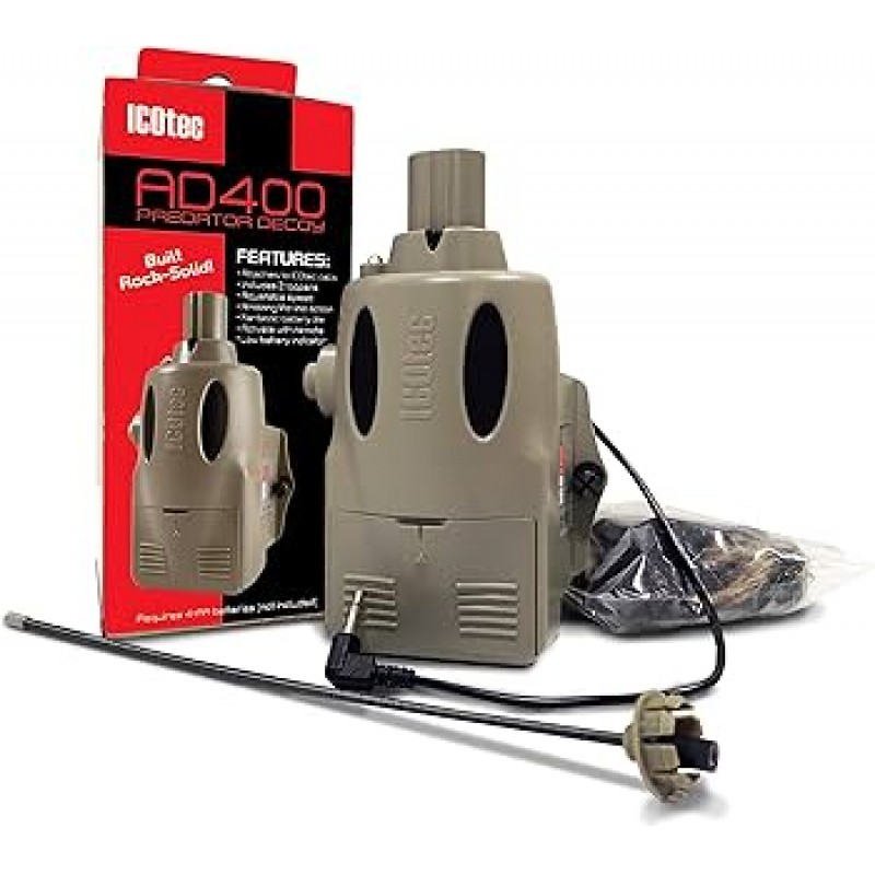 Chematoare ICOtec Nomad Plus + Atrapa + Bluetooth 165 sunete