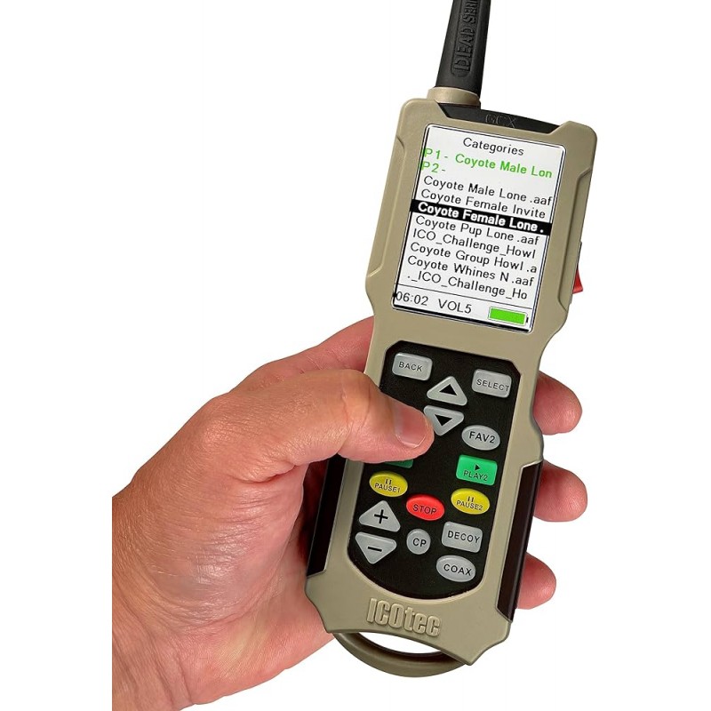 Chematoare ICOtec Nomad Plus + Atrapa + Bluetooth 165 sunete