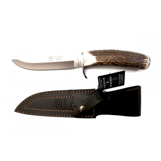 Cutit de vanatoare Joker Tigre CC-33 cu teaca din piele