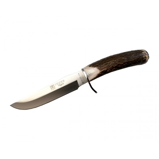 Cutit de vanatoare Joker Tigre CC-33 cu teaca din piele