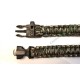 Bratara supravietuire Paracord Camo cu amanar si fluier