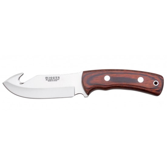 Cuțit Joker CR56 Oso – Oțel MOVA 1.4116, Mâner lemn Stamina, Lamă 12 cm, Husă piele