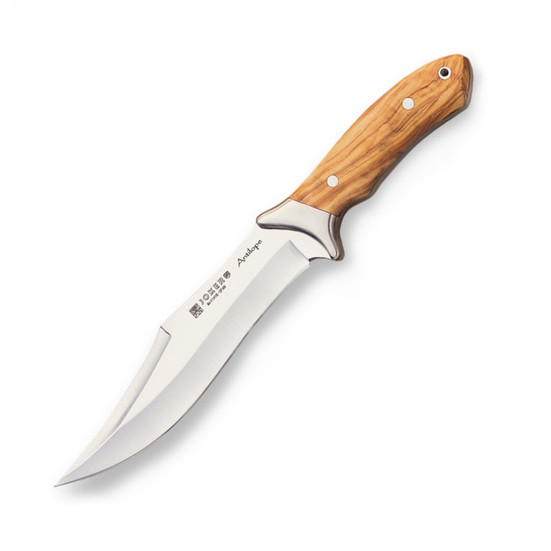 Cuțit Joker CO01 Antilope – Oțel MOVA 1.4116, Mâner lemn de măslin, Lamă 19,5 cm