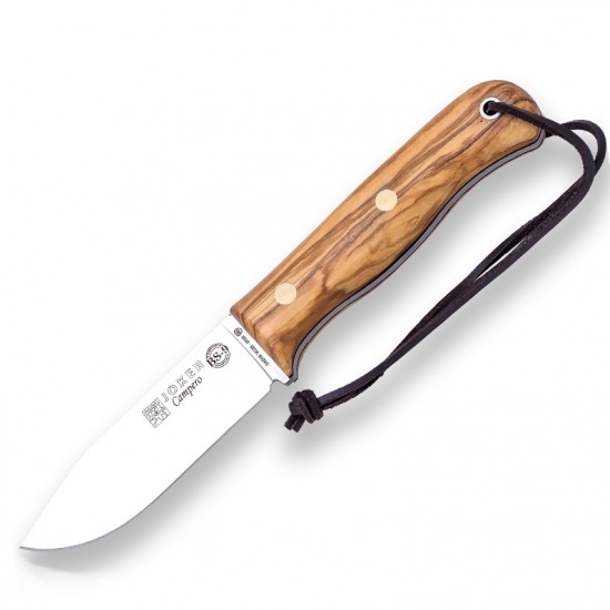 Cuțit Joker CO112 Campero – Oțel Sandvik 14C28N, Mâner lemn de măslin, Lamă 10,5 cm