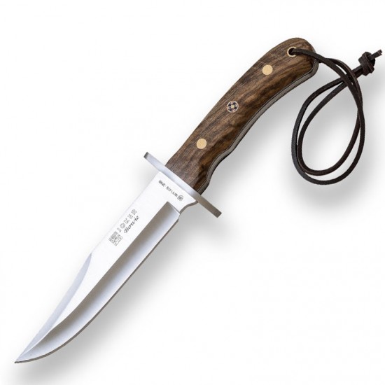 Cuțit Joker CN96 Bowie – Oțel MOVA 1.4116, Mâner lemn de nuc, Lamă 16 cm