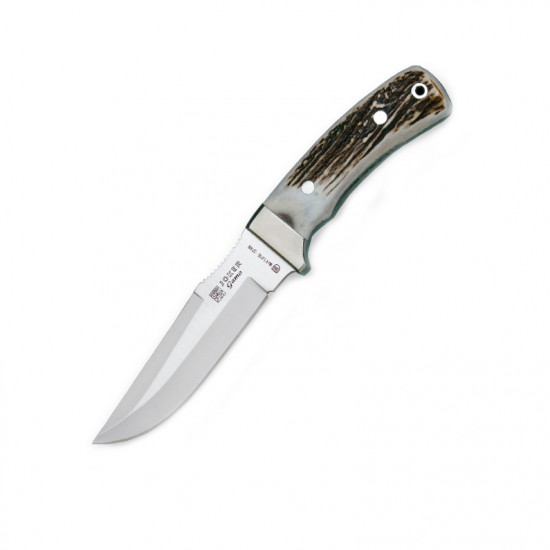 Cuțit Joker CC45 Gamo – Oțel MOVA 1.4116, Mâner corn de cerb, Lamă 13 cm