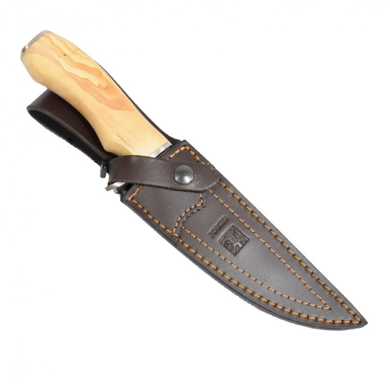 Cuțit Joker CO38 Tigre – Oțel MOVA 1.4116, Mâner lemn de măslin, Lamă 14,5 cm