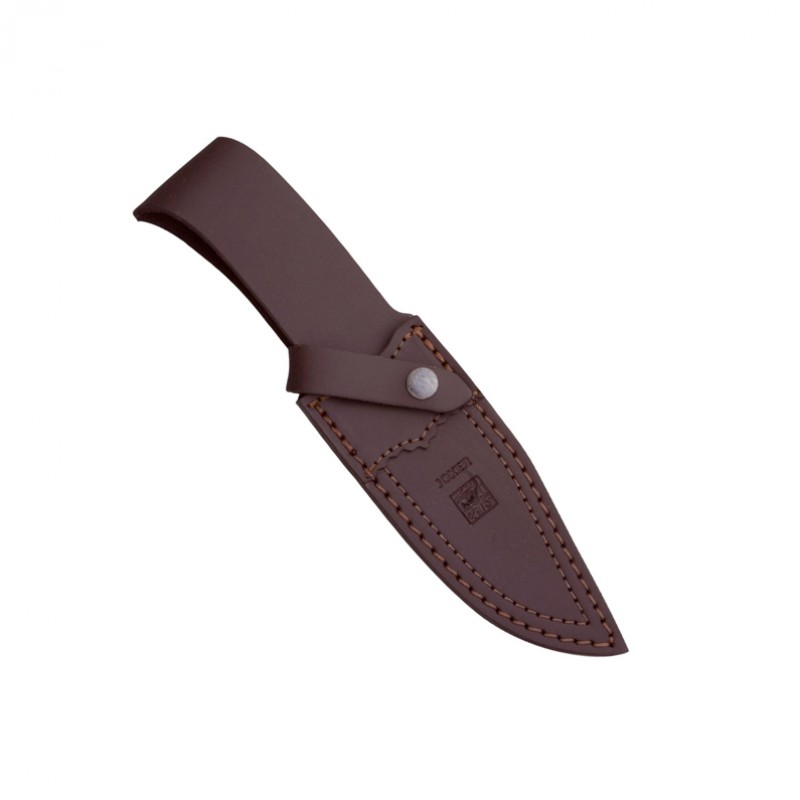 Cuțit Joker CR56 Oso – Oțel MOVA 1.4116, Mâner lemn Stamina, Lamă 12 cm, Husă piele