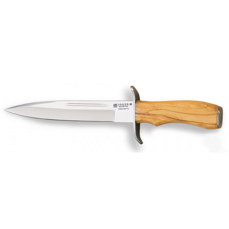 Cuțit Joker CO32 Chamois – Oțel MOVA 1.4116, Mâner lemn de măslin, Lamă 18 cm