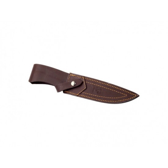 Cuțit Joker CO37 Tigre – Oțel MOVA 1.4116, Mâner lemn de măslin, Lamă 17 cm, Husă piele