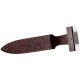 Cuțit Joker CO43 Lince – Oțel MOVA 1.4116, Mâner lemn de măslin, Lamă 15 cm, Husă piele