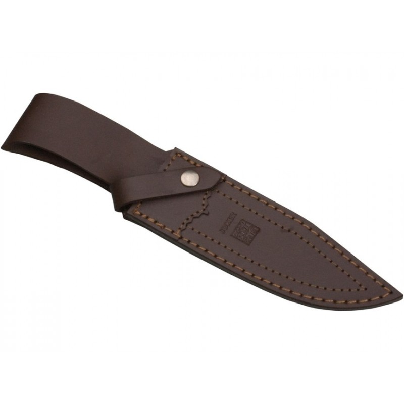 Cuțit Joker CO50 Gamo – Oțel MOVA 1.4116, Mâner lemn de măslin, Lamă 13 cm, Husă piele