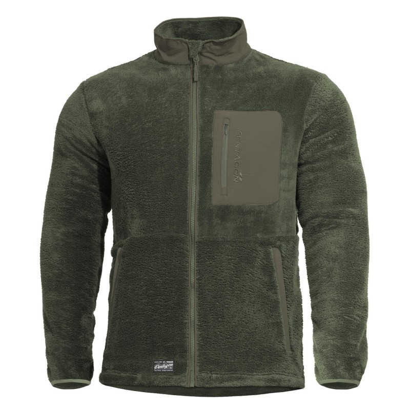 JACHETĂ GRIZZLY CU FERMUAR ÎNTREG | K09030 - Pentagon