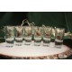 Set 6 pahare tarie cu motive vanatoresti