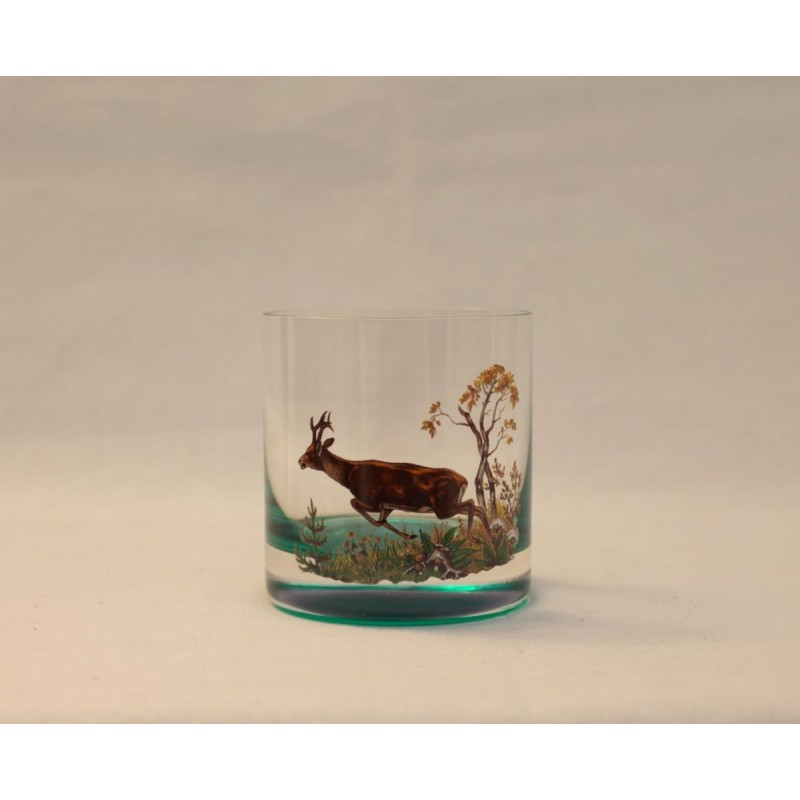 Set 6 pahare whisky cu motive vanatoresti 