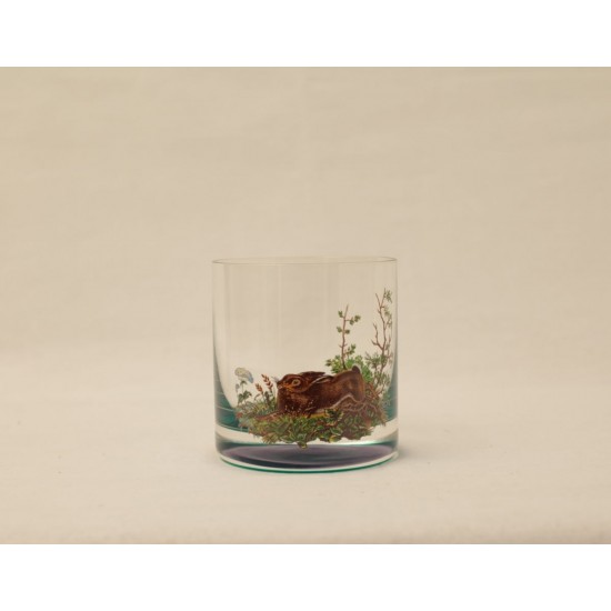 Set 6 pahare whisky cu motive vanatoresti 