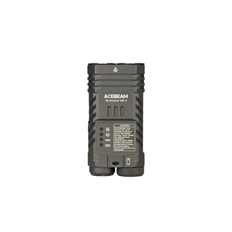 Lanterna profesionala Acebeam Terminator M2-X 6500K CW GRAY, 3200 lumeni, 500 m