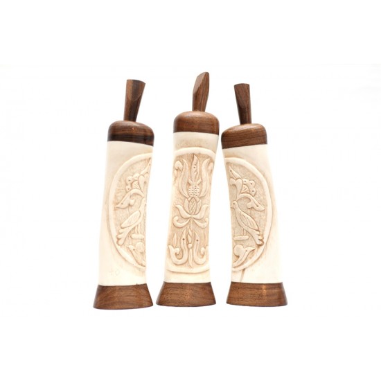 Set cadou condimente sculptat in os Mod1
