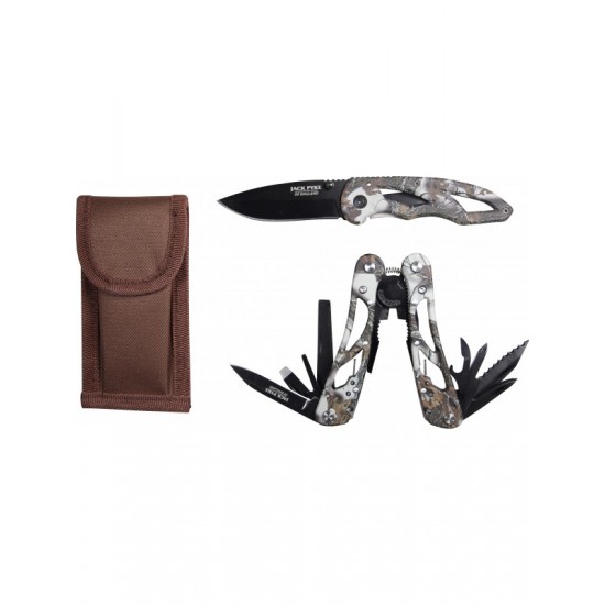 Set Multifinctional si briceag JackPyke CAM