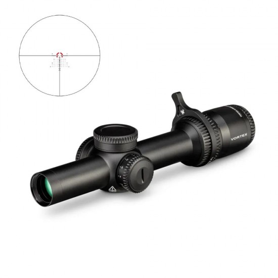Luneta de arma pentru vanatoare Vortex Strike Eagle 1-10x24 FFP EBR-8 BDC MRAD
